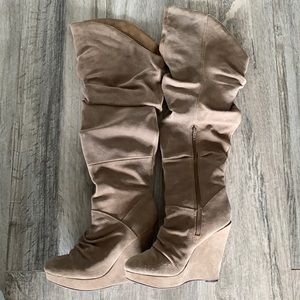 Steve Madden - Mandi Wedge, Knee High Boots